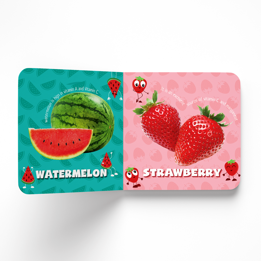 My Little Book of FRUITS & VEGETABLES (BOARD BOOK)