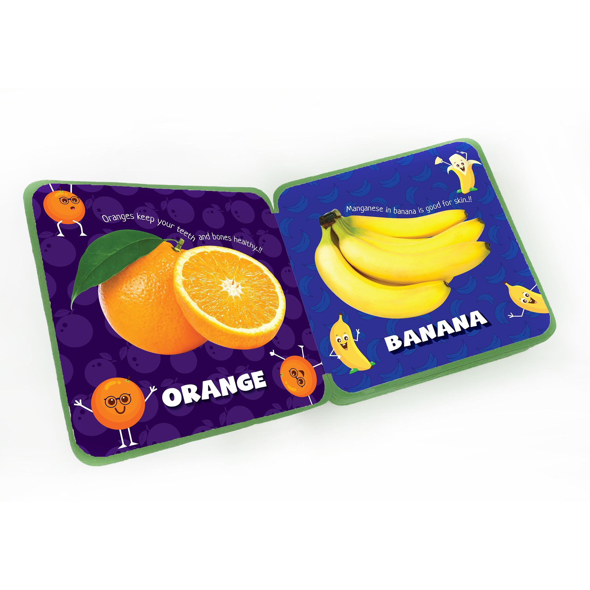 My Little Book of FRUITS & VEGETABLES (SOFT BOOK)