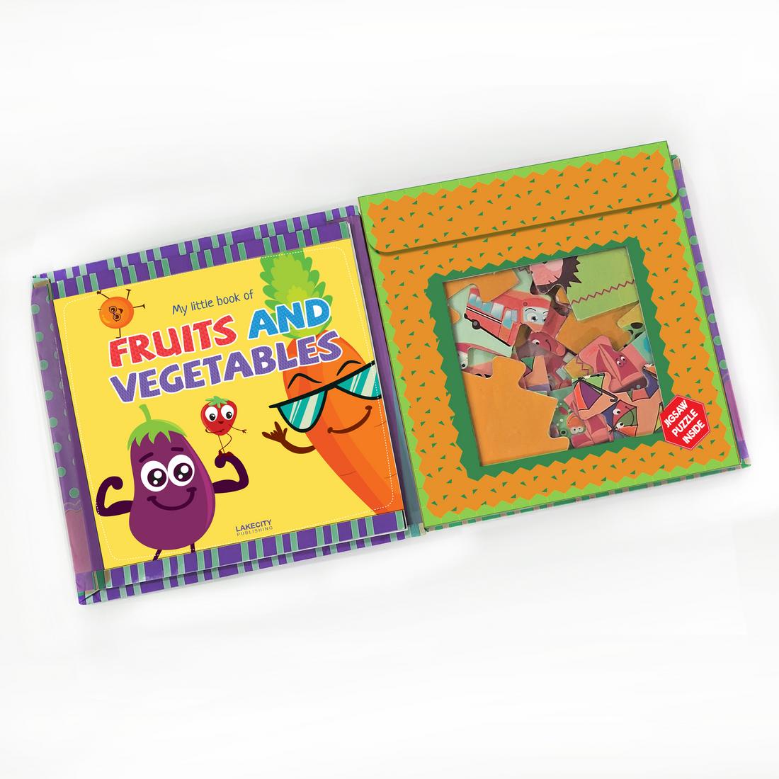 My Little Book of FRUITS & VEGETABLES (PUZZLE BOOK)
