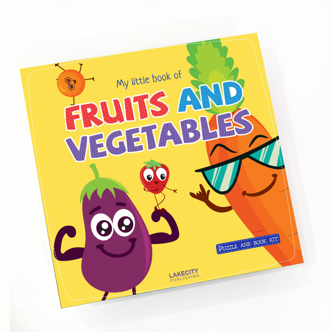 My Little Book of FRUITS & VEGETABLES (PUZZLE BOOK)