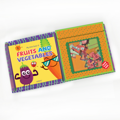 My Little Book of FRUITS &amp; VEGETABLES (PUZZLE BOOK)